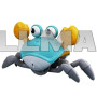 Игрушка краб интерактивный Cartoon Crab HX155C со звуковыми и световыми эффектами